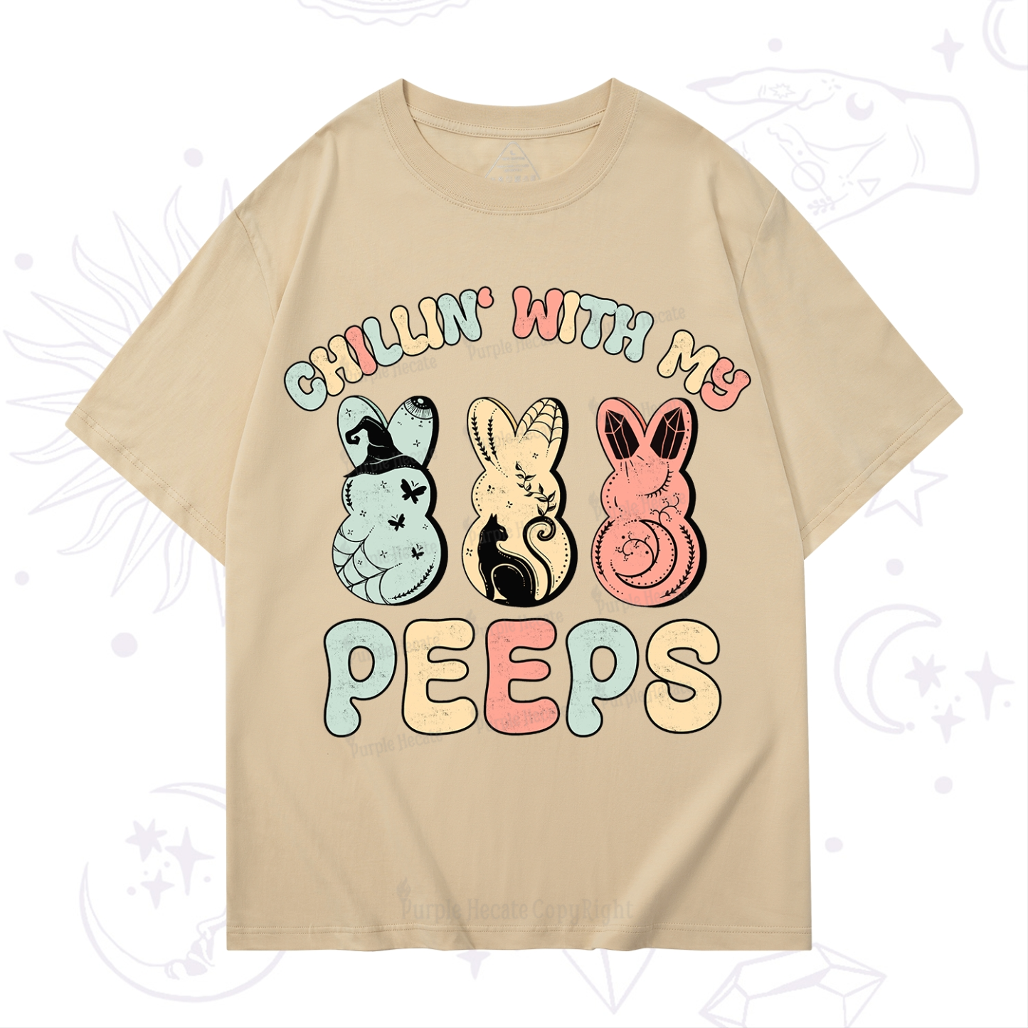 Purplehecate Chillin With My Peeps T-Shirt