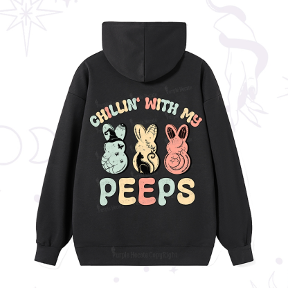 Purplehecate Chillin With My Peeps Hoodie