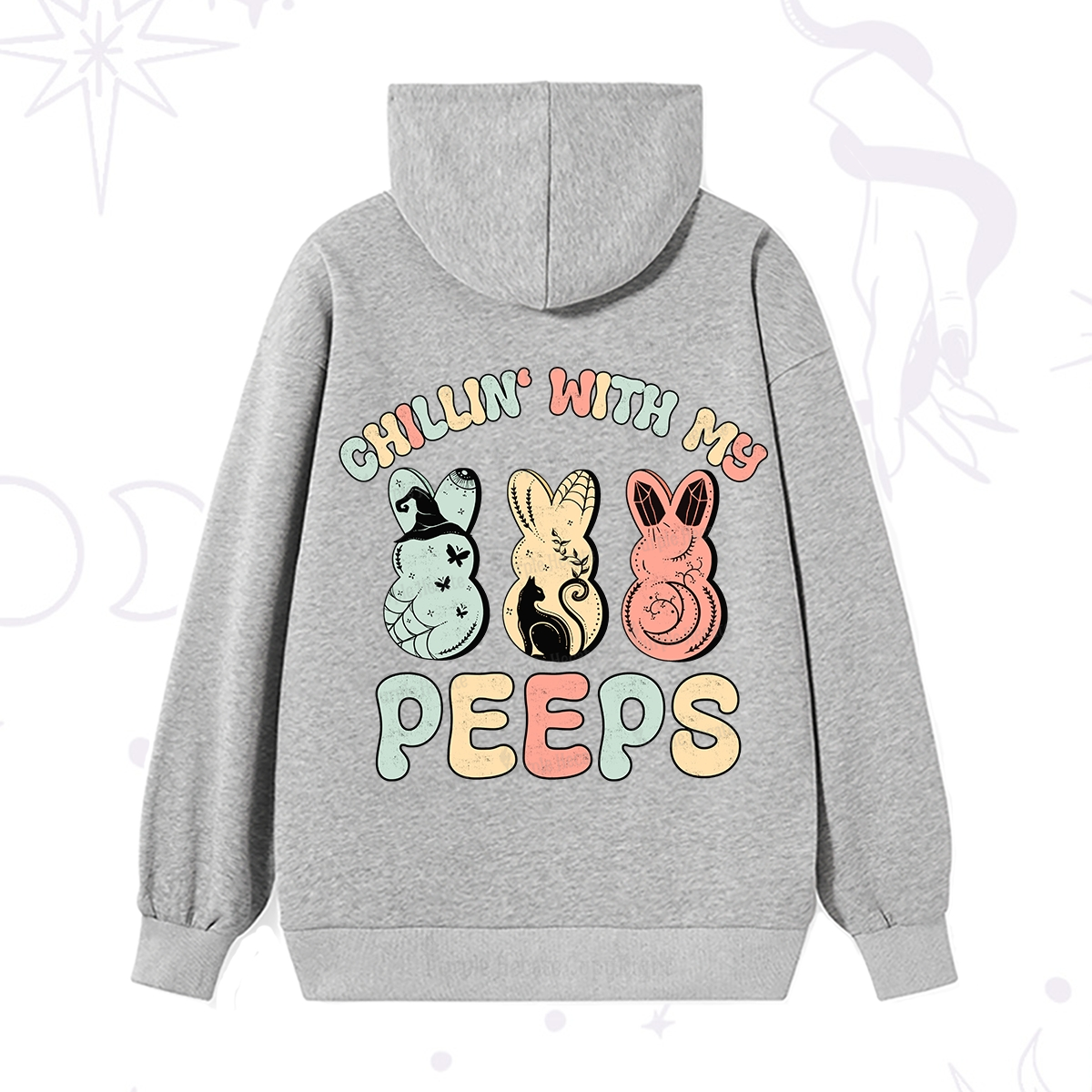 Purplehecate Chillin With My Peeps Hoodie