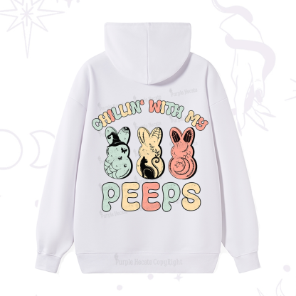 Purplehecate Chillin With My Peeps Hoodie