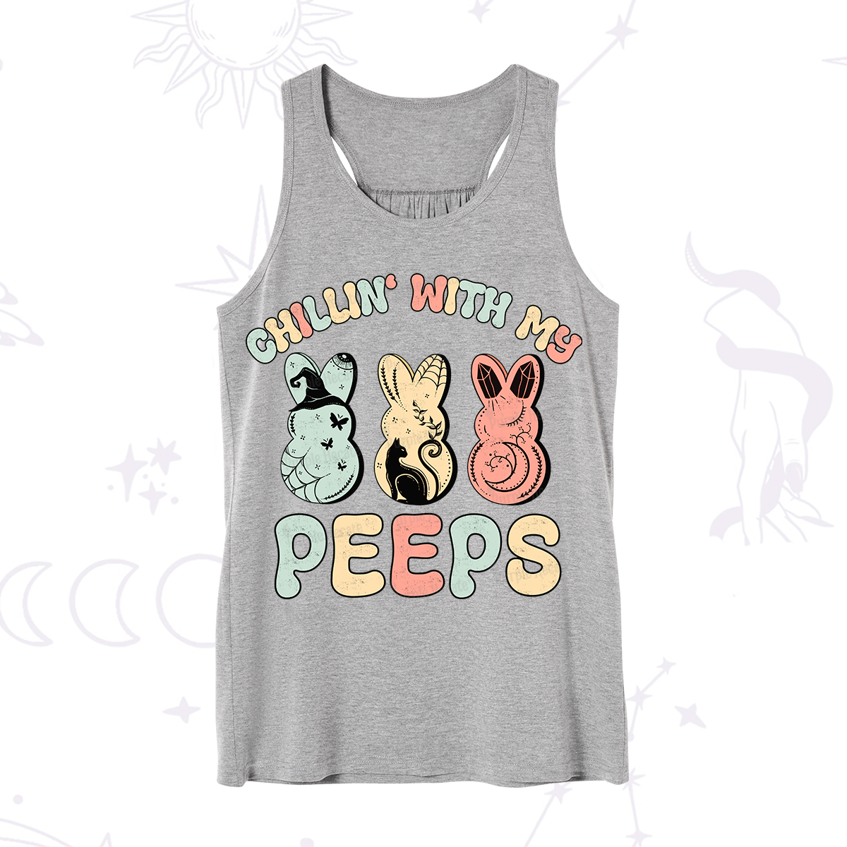 Purplehecate Chillin With My Peeps Tank