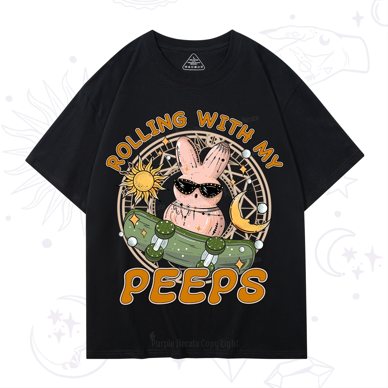 Purplehecate Rolling With My Peeps T-Shirt