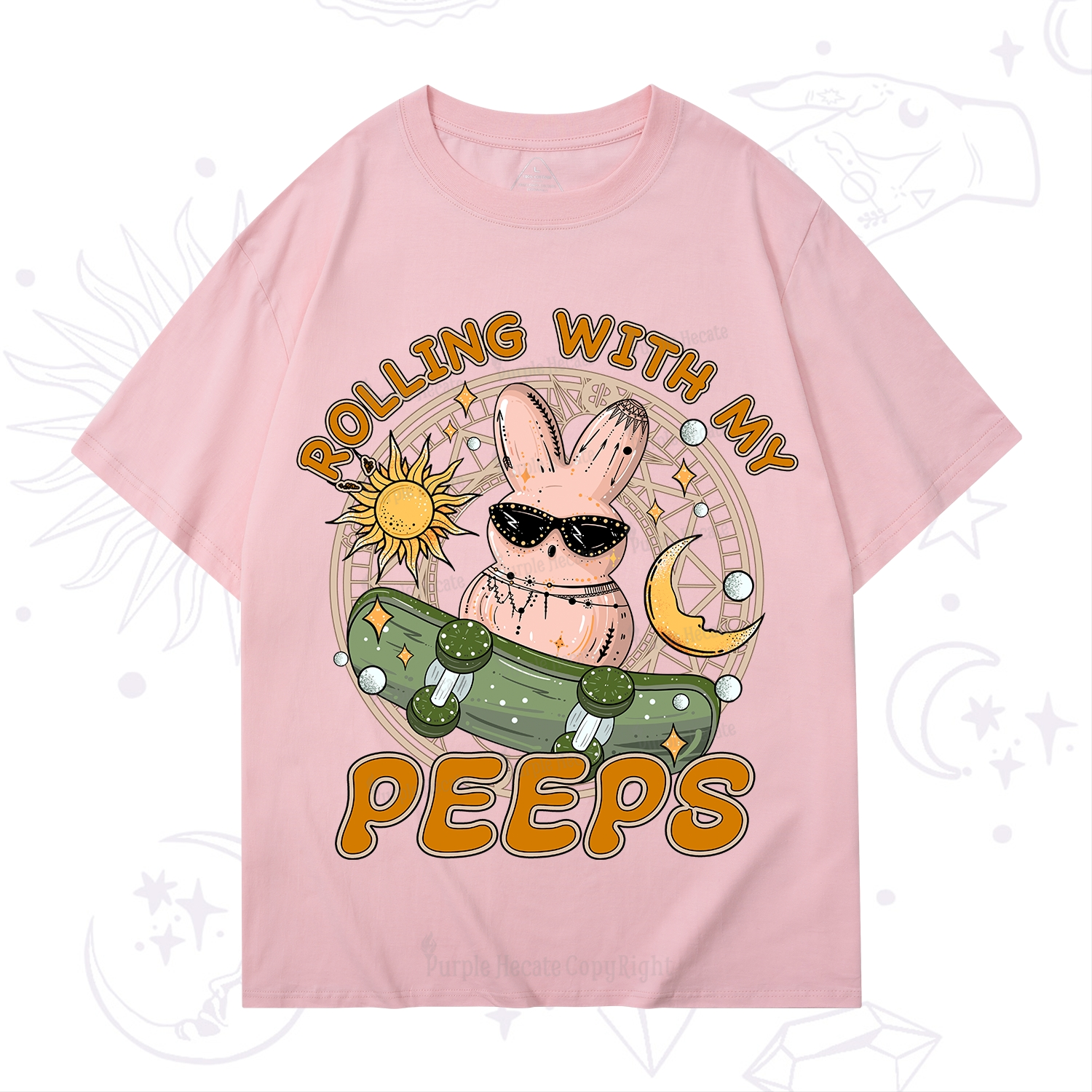 Purplehecate Rolling With My Peeps T-Shirt