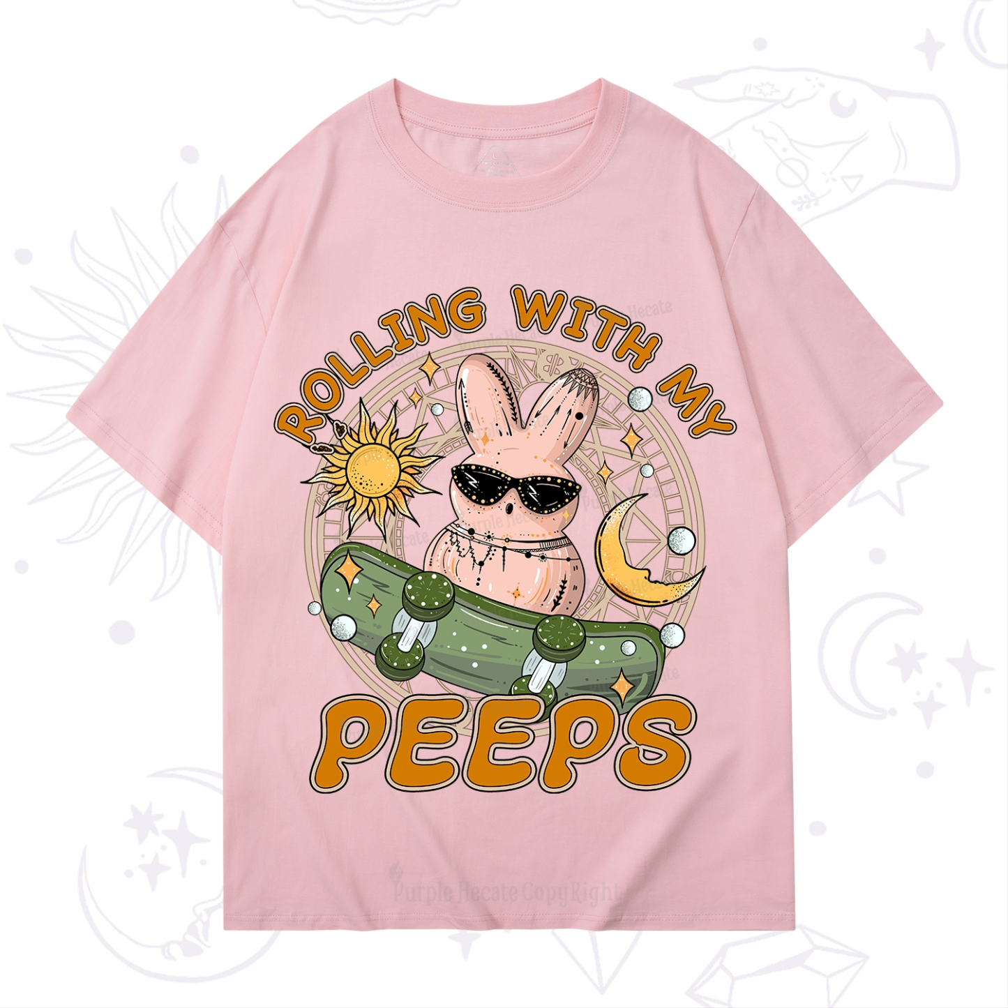 Purplehecate Rolling With My Peeps T-Shirt