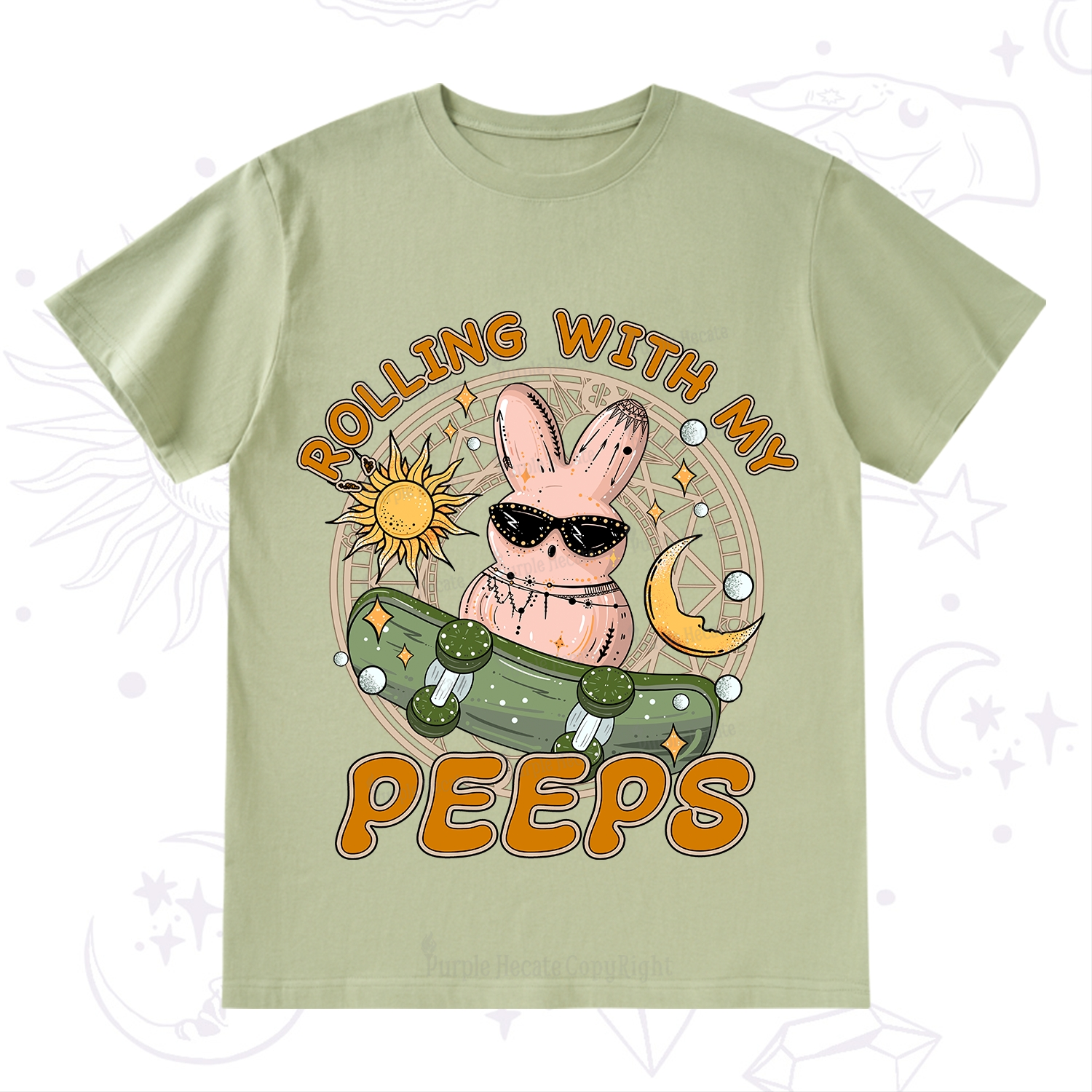 Purplehecate Rolling With My Peeps T-Shirt