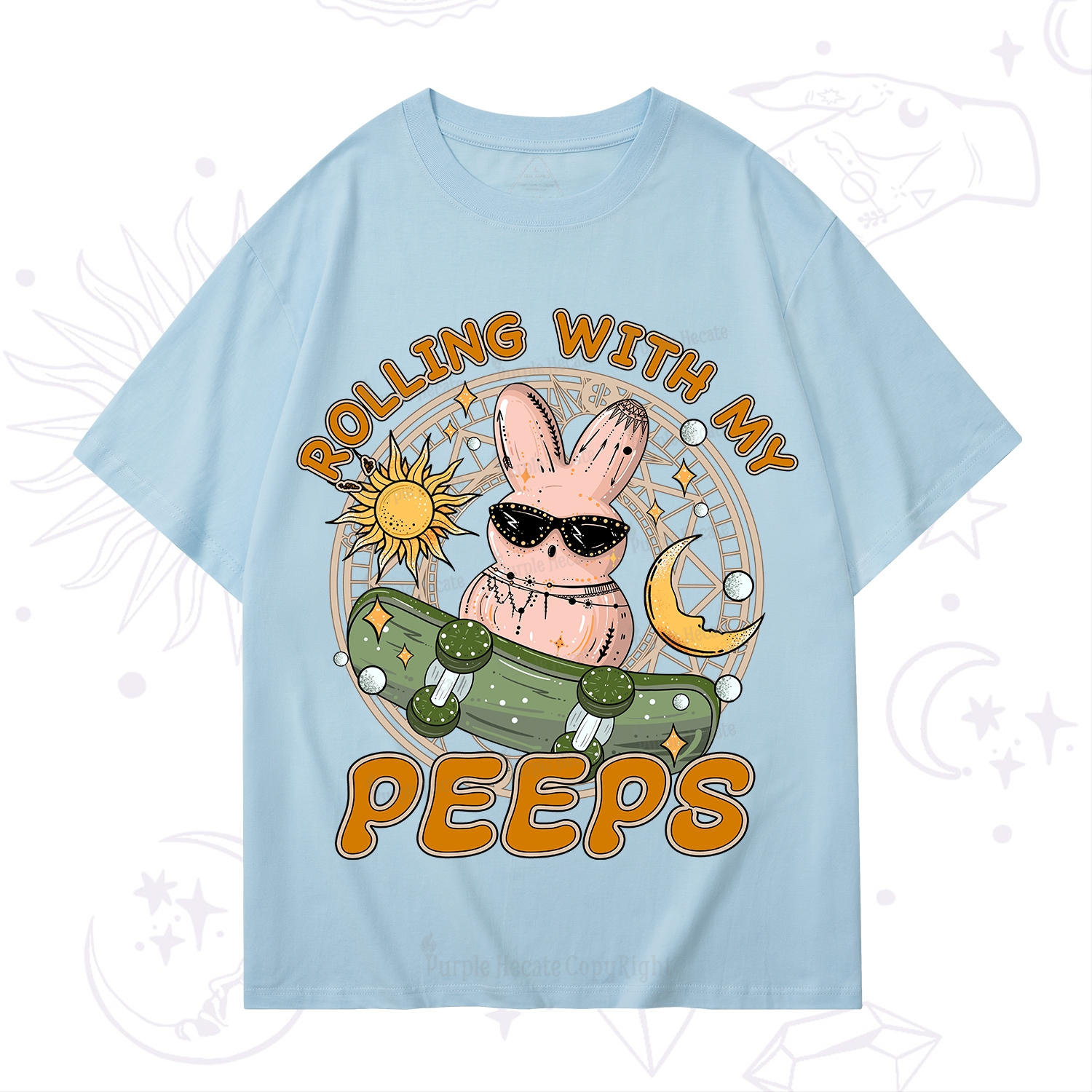 Purplehecate Rolling With My Peeps T-Shirt