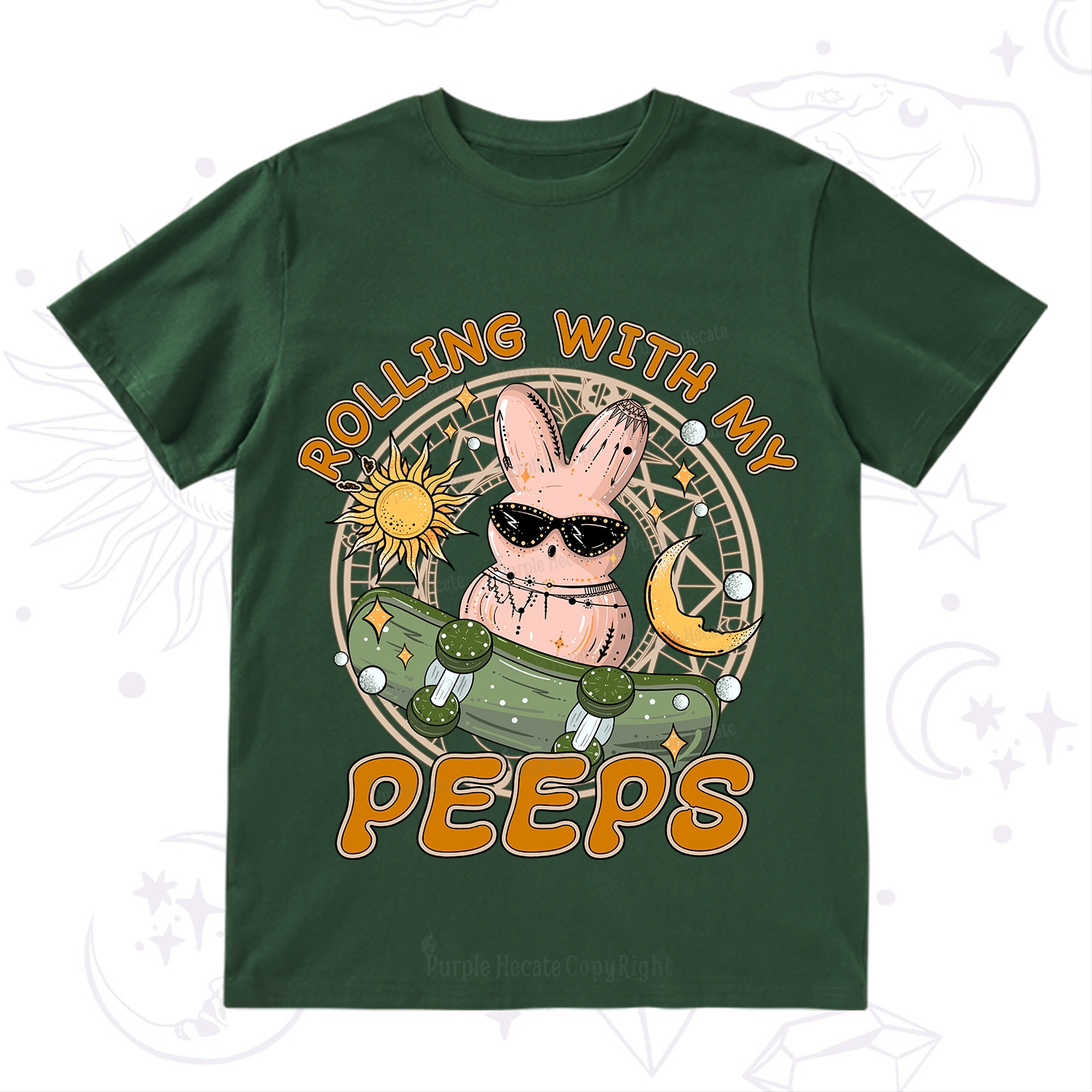 Purplehecate Rolling With My Peeps T-Shirt