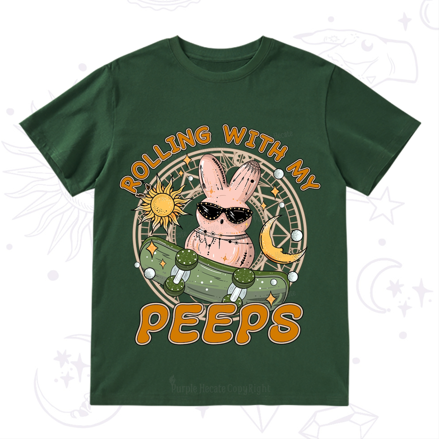 Purplehecate Rolling With My Peeps T-Shirt