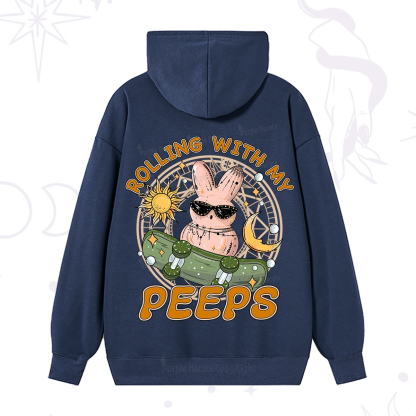 Purplehecate Rolling With My Peeps Hoodie