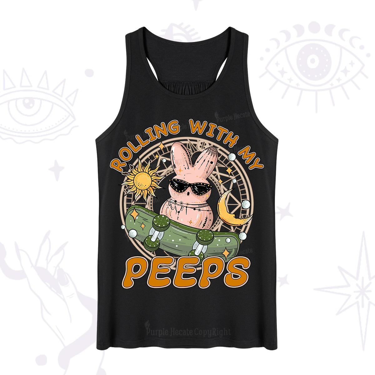Purplehecate Rolling With My Peeps Tank