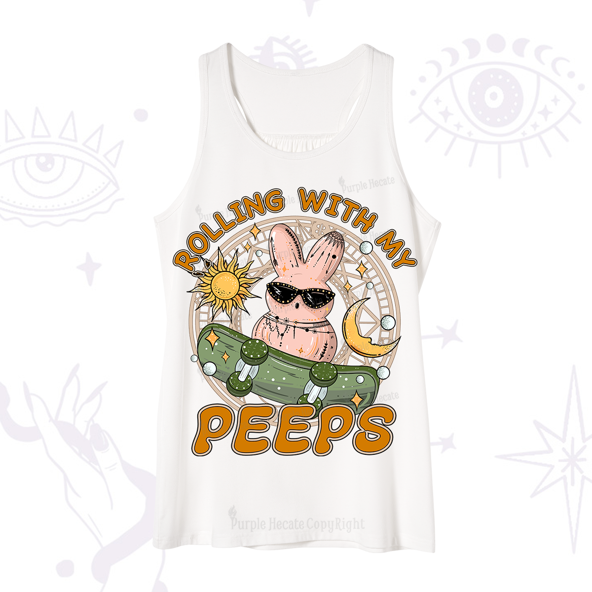 Purplehecate Rolling With My Peeps Tank