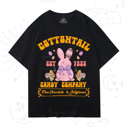 Purplehecate Cottontail Candy Company Easter T-Shirt