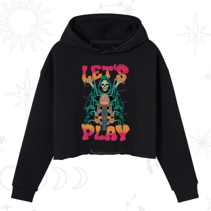 Purplehecate Let's Play Crop Hoodie