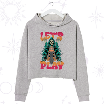 Purplehecate Let's Play Crop Hoodie