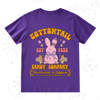 Purplehecate Cottontail Candy Company Easter T-Shirt