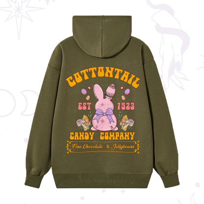 Purplehecate Cottontail Candy Company Easter Hoodie