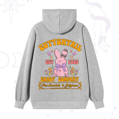 Purplehecate Cottontail Candy Company Easter Hoodie
