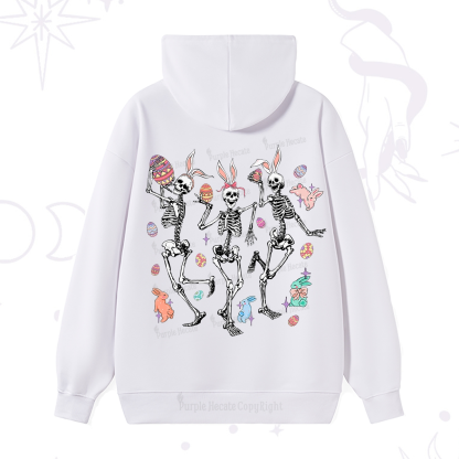 Purplehecate Easter Bunny Skeleton Hoodie