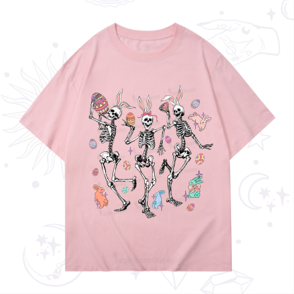 Purplehecate Easter Bunny Skeleton T-Shirt