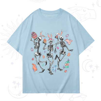 Purplehecate Easter Bunny Skeleton T-Shirt