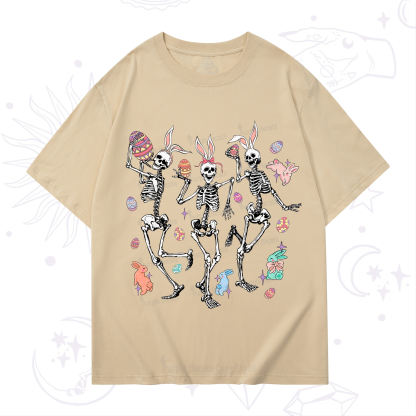 Purplehecate Easter Bunny Skeleton T-Shirt