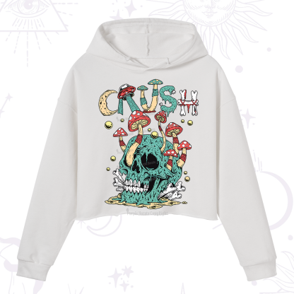 Purplehecate Crush Crop Hoodie