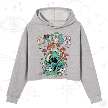 Purplehecate Crush Crop Hoodie
