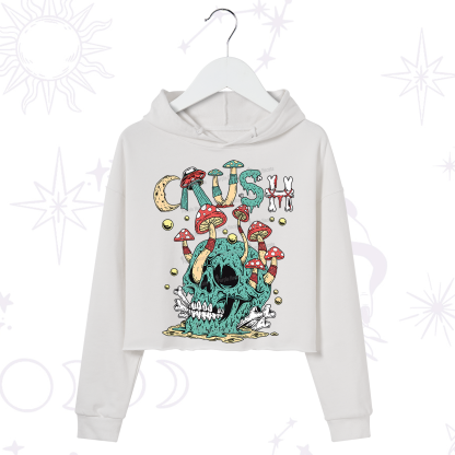 Purplehecate Crush Crop Hoodie