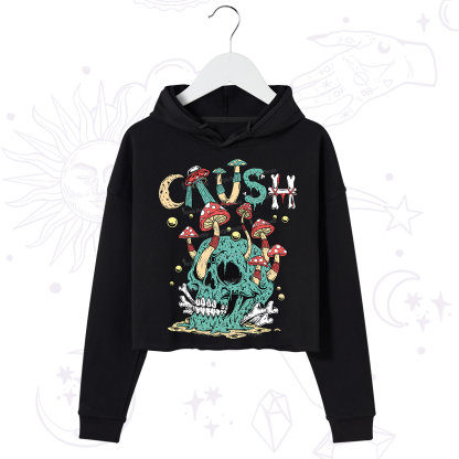 Purplehecate Crush Crop Hoodie