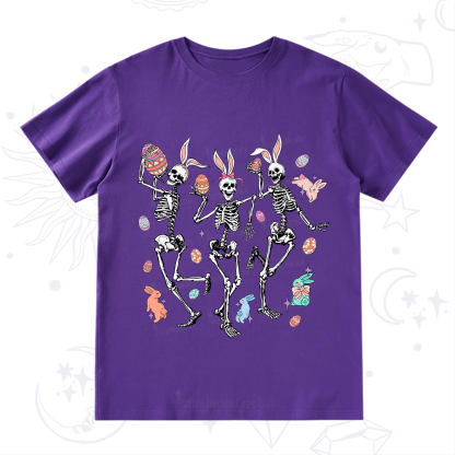 Purplehecate Easter Bunny Skeleton T-Shirt