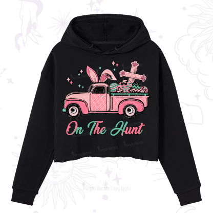 Purplehecate On The Hunt Easter Crop Hoodie