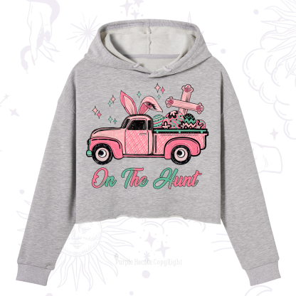 Purplehecate On The Hunt Easter Crop Hoodie