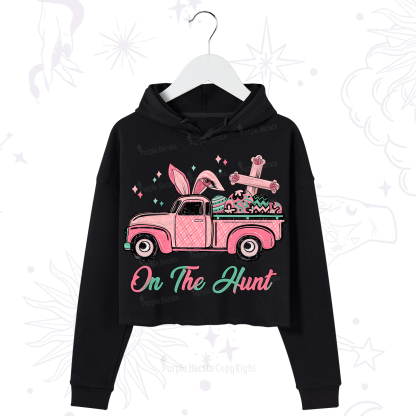 Purplehecate On The Hunt Easter Crop Hoodie