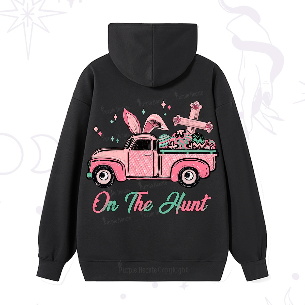 Purplehecate On The Hunt Easter Hoodie