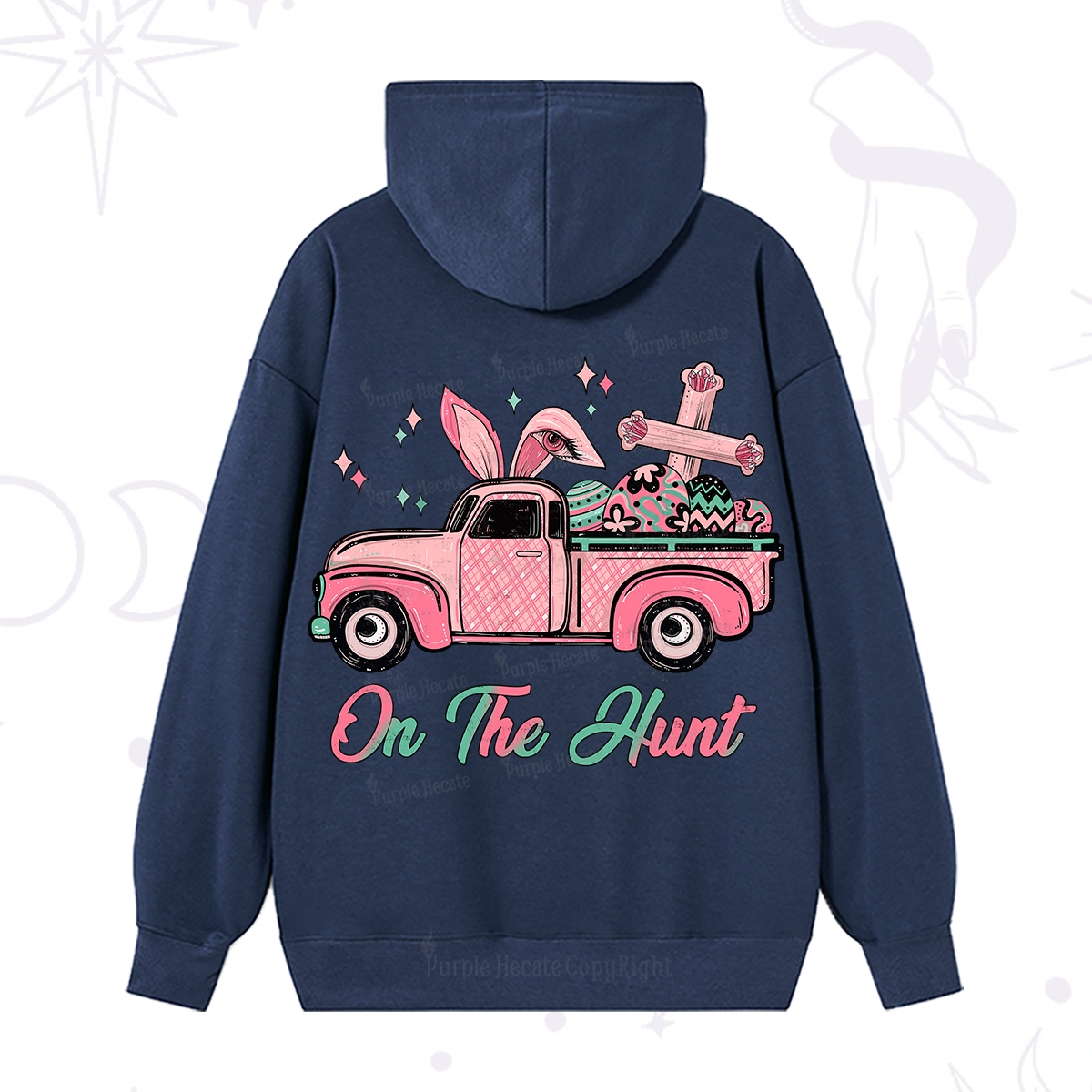 Purplehecate On The Hunt Easter Hoodie