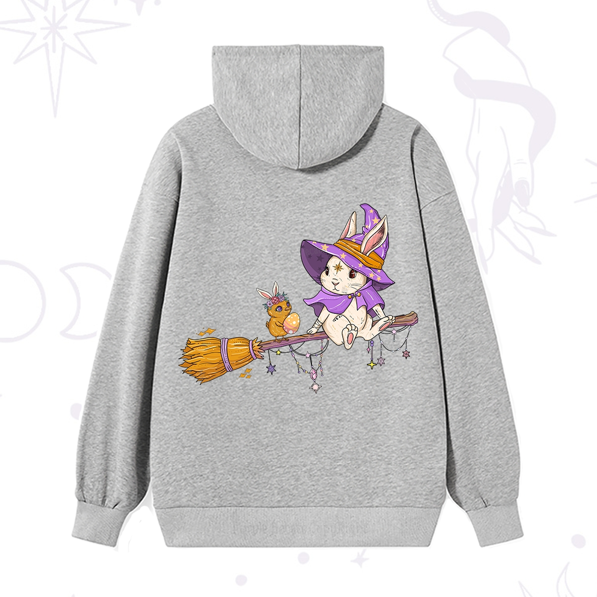 Purplehecate Bunny Witch's Easter Adventure Hoodie
