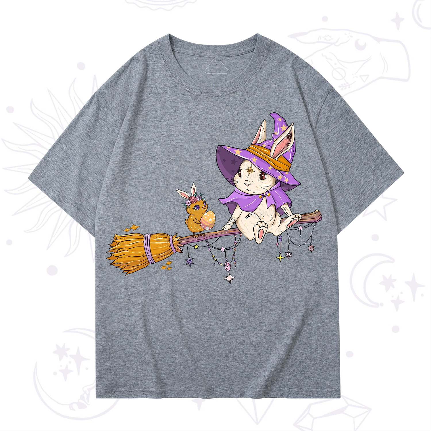 Purplehecate Bunny Witch's Easter Adventure T-Shirt