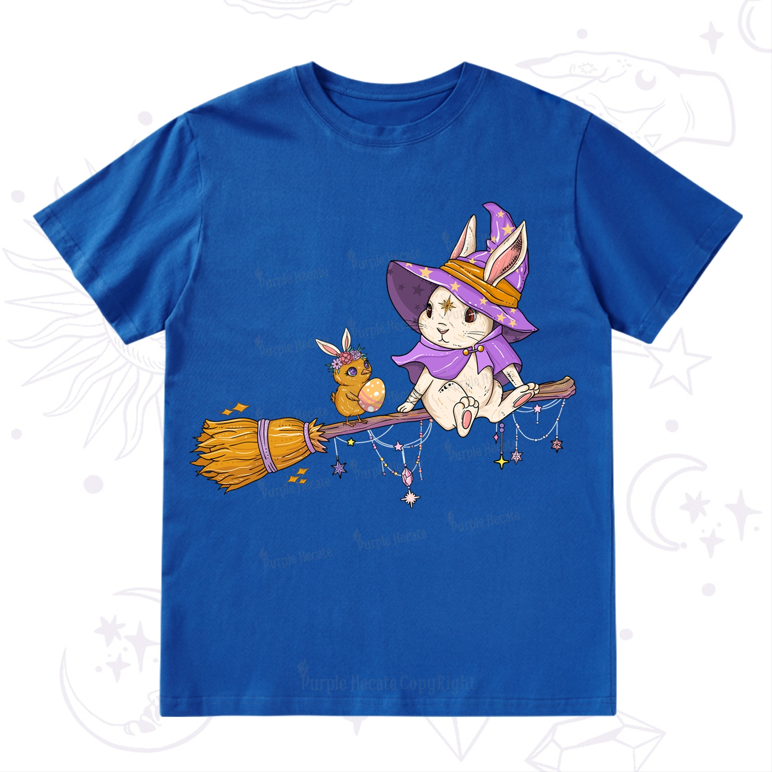 Purplehecate Bunny Witch's Easter Adventure T-Shirt