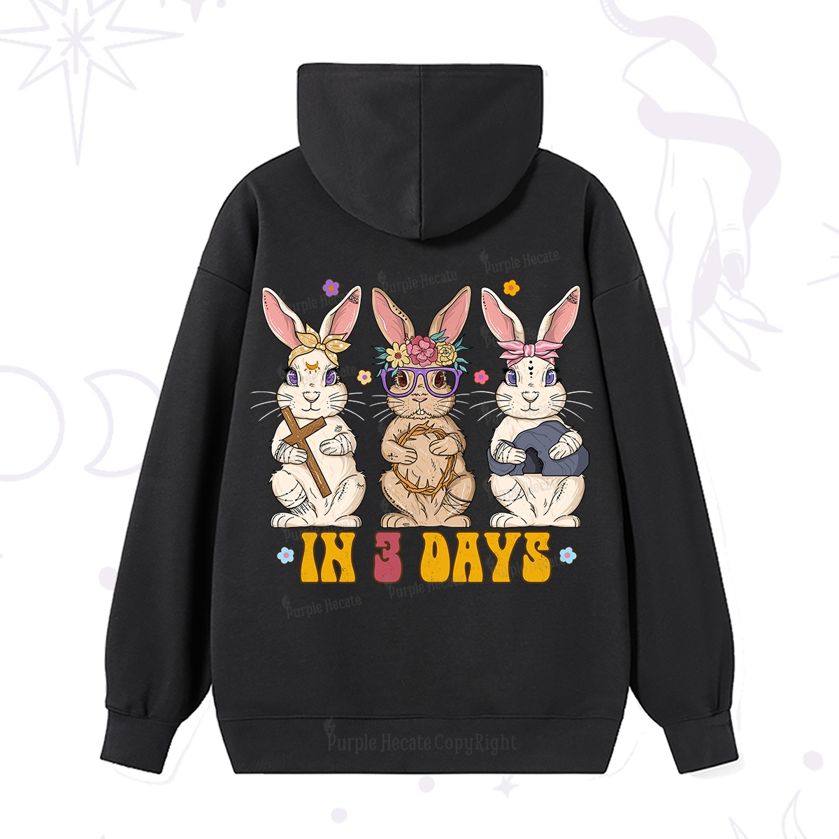 Purplehecate In 3 Days Easter Hoodie