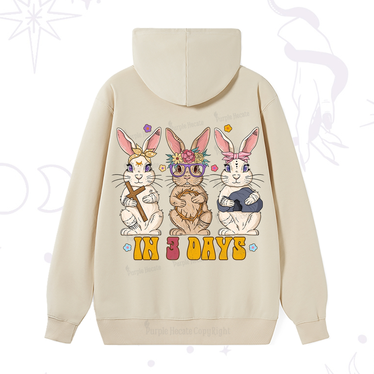 Purplehecate In 3 Days Easter Hoodie