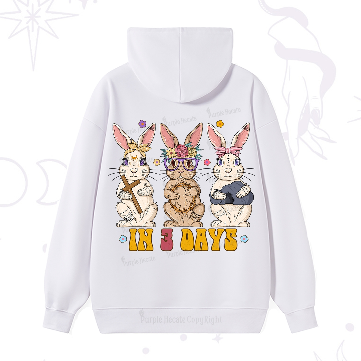 Purplehecate In 3 Days Easter Hoodie