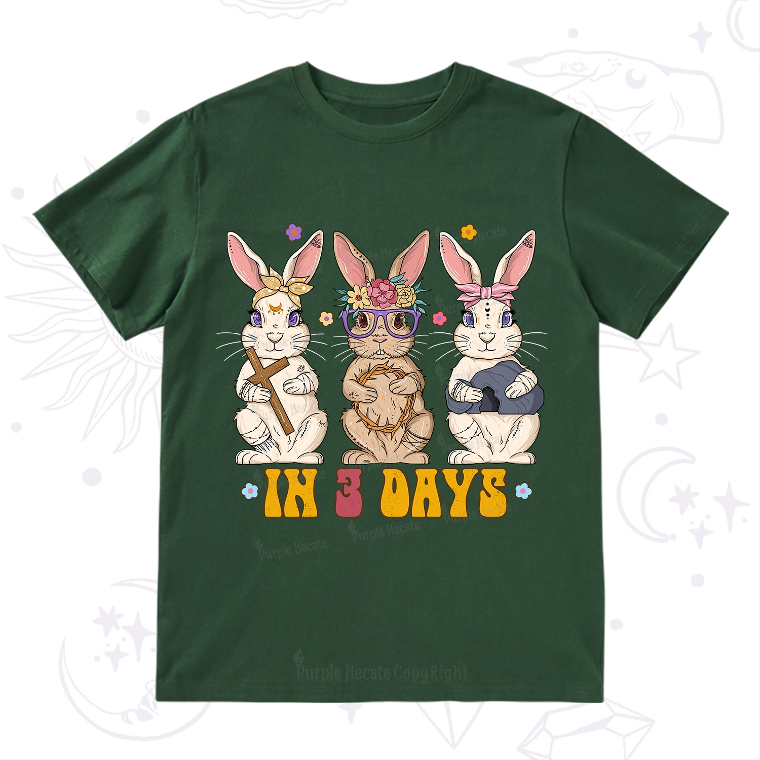 Purplehecate In 3 Days Easter T-Shirt