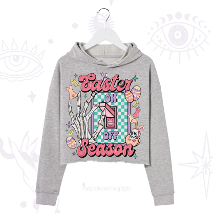 Purplehecate Easter Season Crop Hoodie