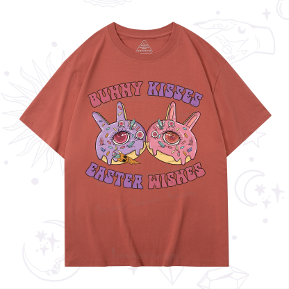 Purplehecate Bunny Kisses Easter Wishes T-Shirt