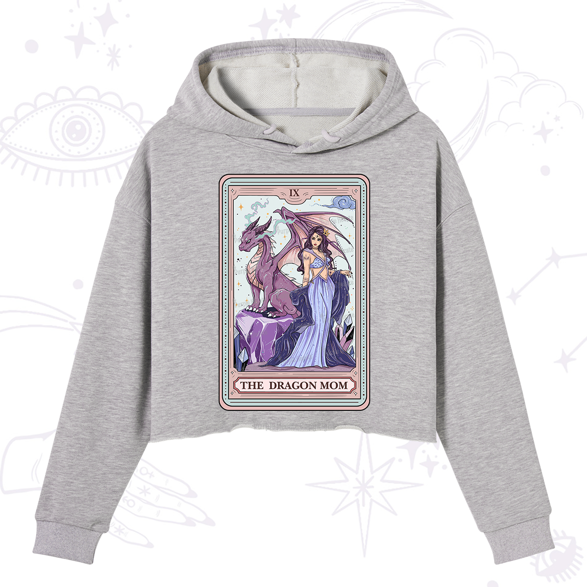 Purplehecate The Dragon Mom Tarot Hoodie
