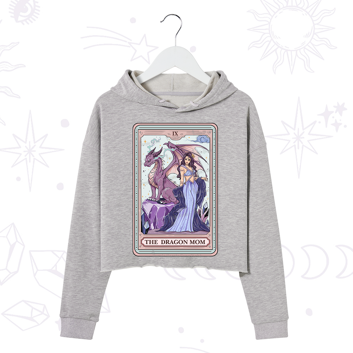Purplehecate The Dragon Mom Tarot Hoodie