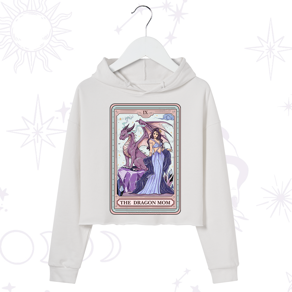 Purplehecate The Dragon Mom Tarot Hoodie