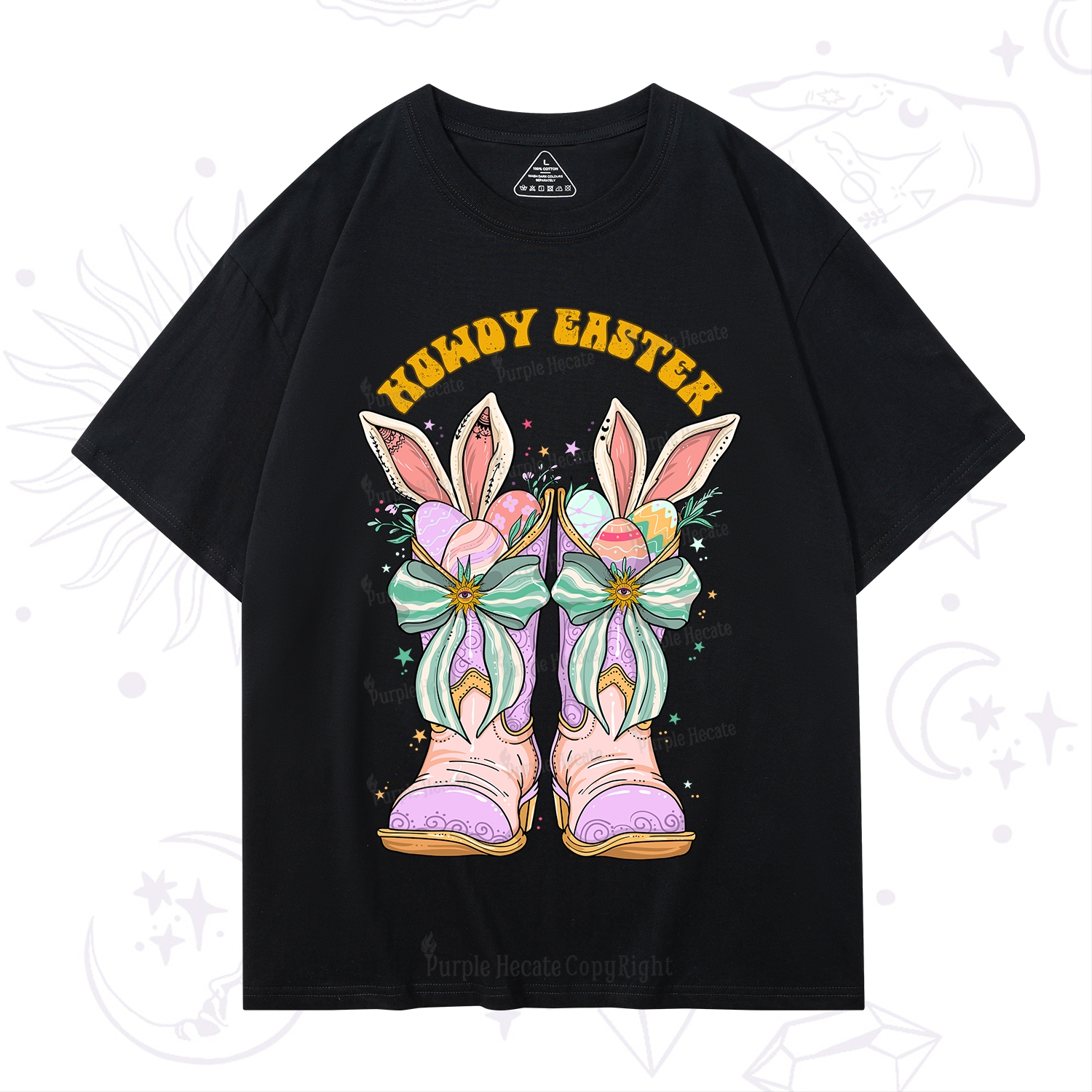 Purplehecate Howdy Easter T-Shirt