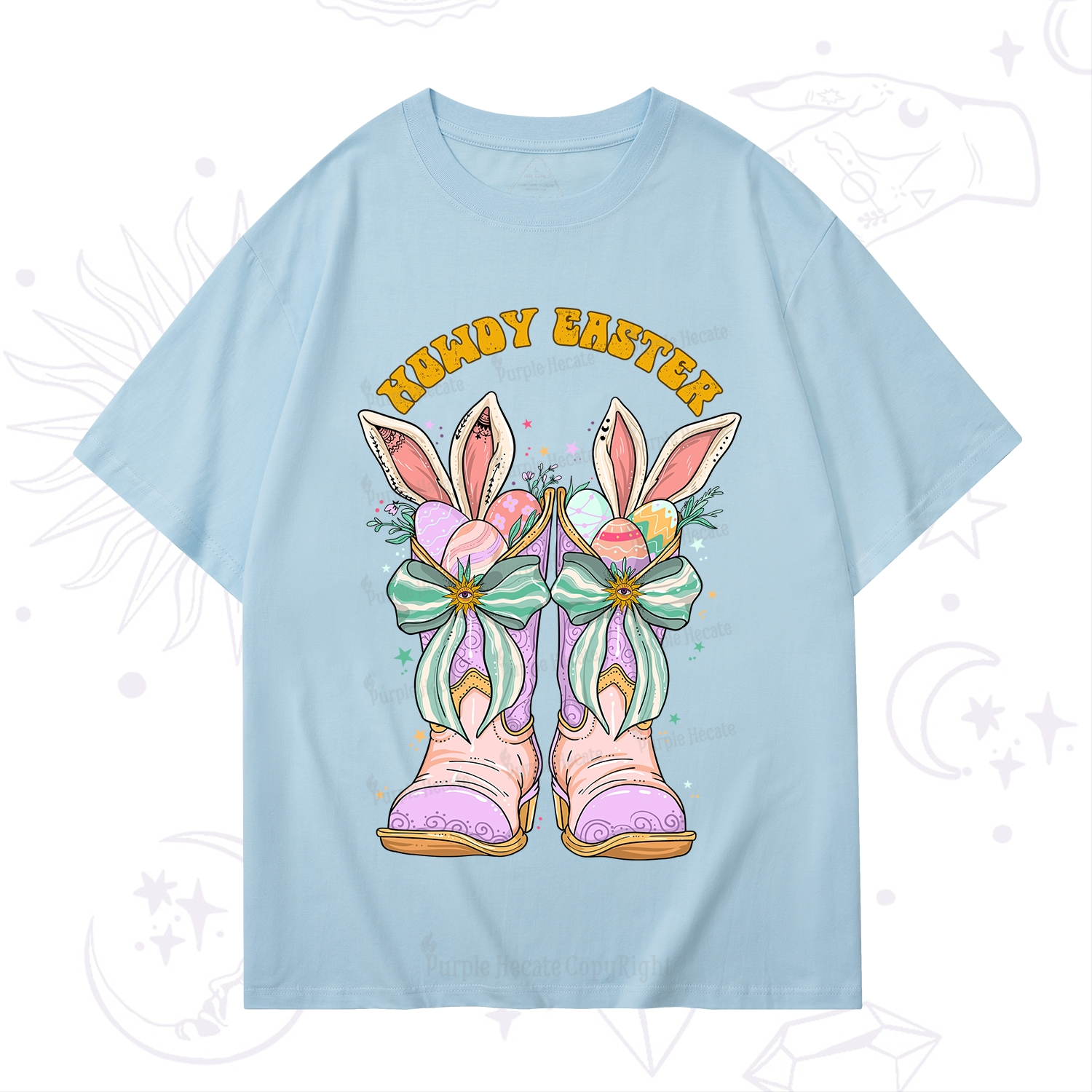 Purplehecate Howdy Easter T-Shirt