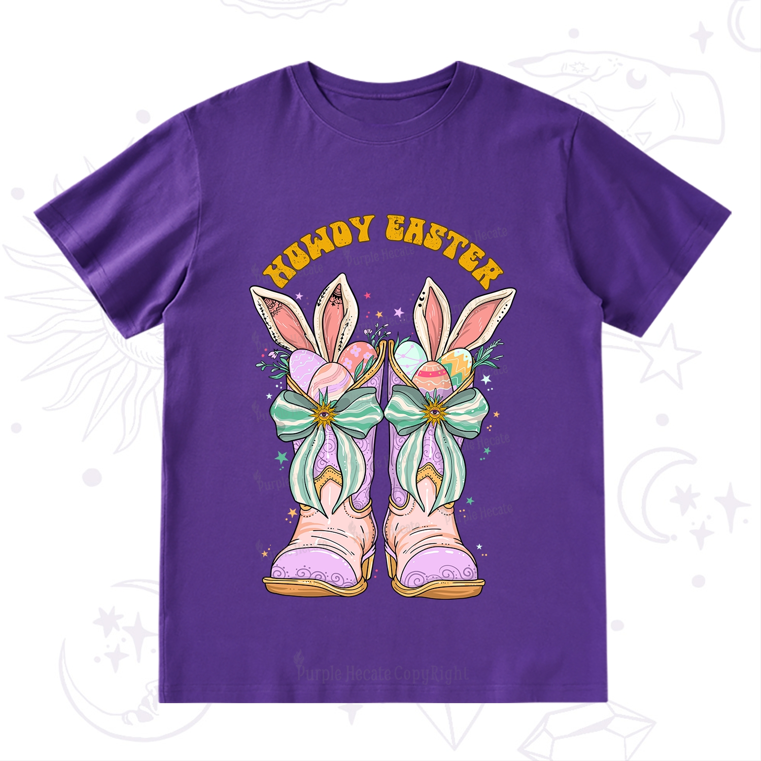 Purplehecate Howdy Easter T-Shirt